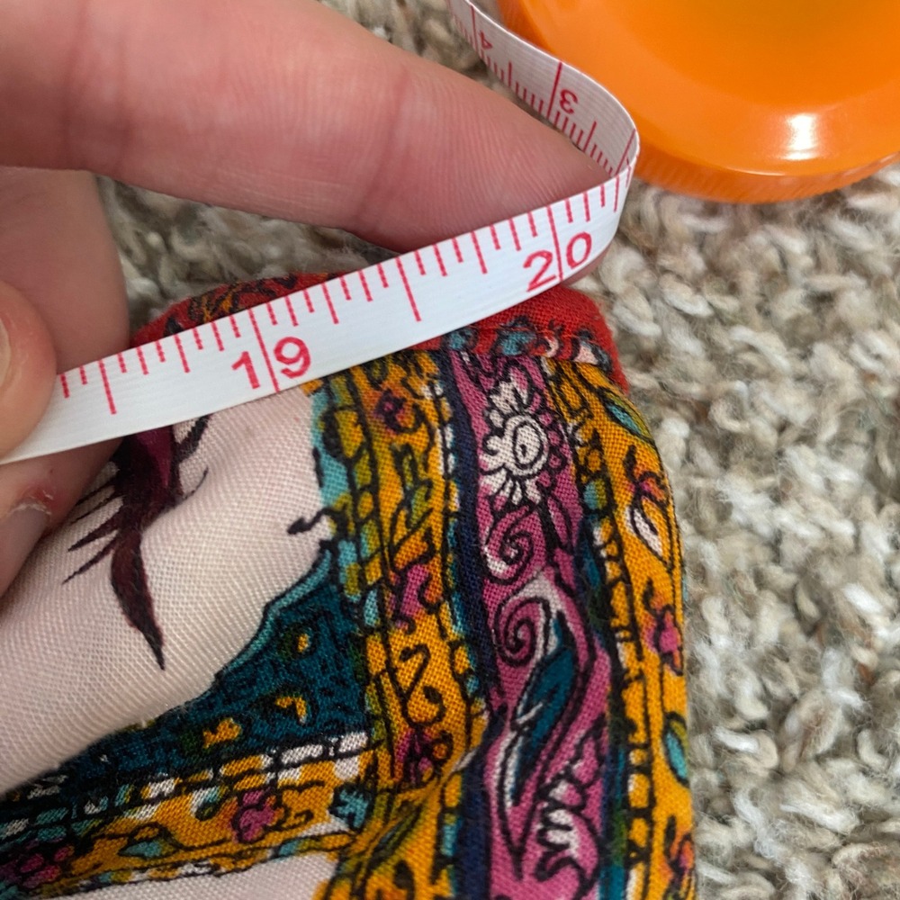 Vintage Y2K Angie Boho Paisley V Neck Maxi Dress Small - Picture 11 of 15